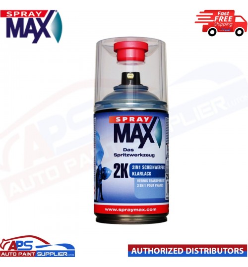 SPRAYMAX 2K 2in1 HEADLIGHT 684068  CLEARCOAT AEROSOL - 250ML